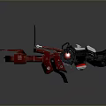 Science Fiction Firearms Next Generation Firearms Science Fiction Game Gun Game Firearms Game Gun Concept Gun Laser Gun 3d model