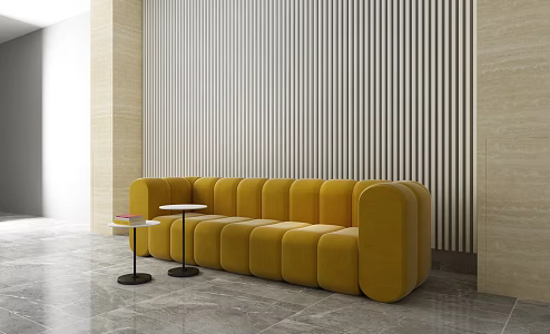 Modern Multiplayer Sofa Sweden Bla station Multiplayer Sofa Sweden 3d model