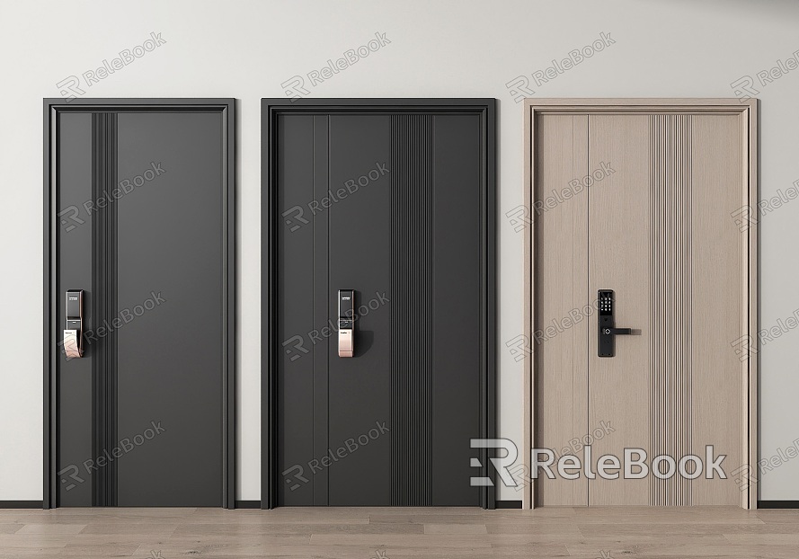 Modern security door entry door security door model