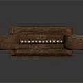 Handcrafted Wooden Harp Musical Instrument with Intricate Carvings and Elegant Design