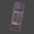 Rusty Buick Skylark 3d model