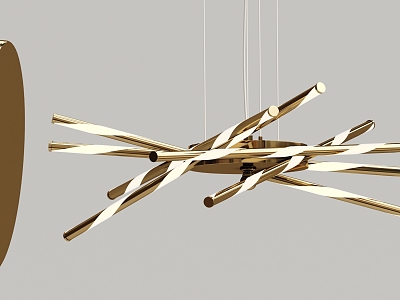 Modern chandelier metal multi-head chandelier model