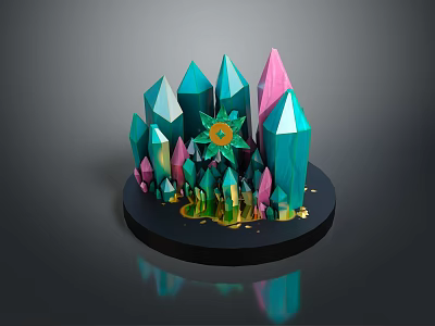 Altar Temple Shrine Hero Altar Cartoon Building Outdoor Items Realistic 3d model