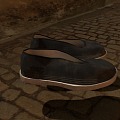 Chinese antique shoes 3d model