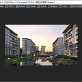Modern Residential Building Complex With Landscaped Pool Greenery Trees And Architectural Design