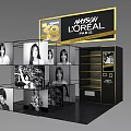 L'Oreal Paris 38th Anniversary Commercial Display Equipment With Photo Screens