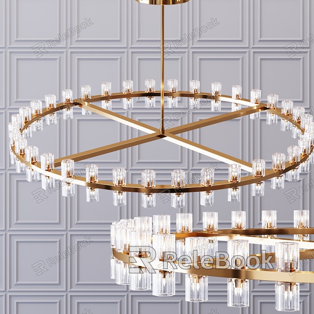 Modern crystal chandelier model