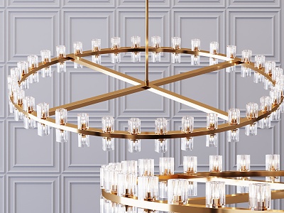 Modern crystal chandelier model