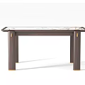 New Chinese Dining Table 3d model