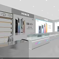 HUAWEI Specialty Store With Mobile Phones Display Tables And China Mobile 5G Signage