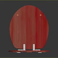 Open Red Wooden Toilet Seat Design For Bathroom Living Essentials With Modern Look