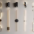 Modern Wall Lamps With Linear And Curved Shapes For Contemporary Interior Lighting