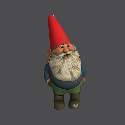 Modern Santa Claus Cartoon Santa Claus 3d model