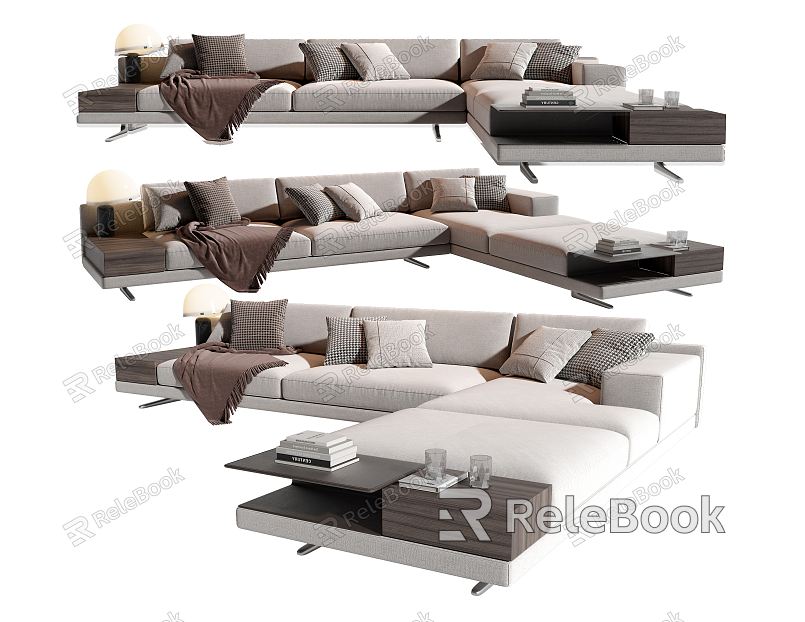 Modern Corner Sofa Minotti Combination Sofa Combination Sofa model