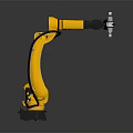 Modern Robot Arm Robot Arm Mechanical Arm Robot Arm Robot Head 3d model