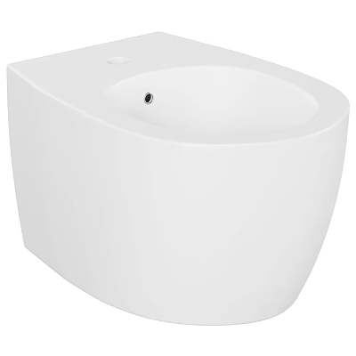Elegant Modern White Toilet With Smooth Ceramic Surface And Sleek Design 3d model