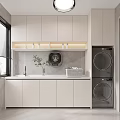 Modern Minimalist Bedroom Interior Design With Bed Pendant Light Desk Chair And Wooden Floor
