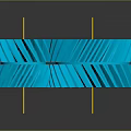 Hardware Tools Featuring Blue Gears with Red Arrows Indicating Rotation and Yellow Shafts
