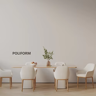 Modern table combination 3d model