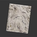 Marble Texture Waterproof Kitchen Mat Roll For Home Decor And Protection 3d model