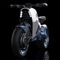 Mercedes-Benz Futuristic Concept Motorcycle With Modern Sleek Design And LED Lighting Features