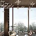 Modern Cozy Lounge Area Design With Comfortable Seating And Soft Lighting