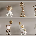 three-dimensional ornaments 3d model