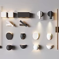 Modern Wall Lamps Featuring Various Shapes Designs And Colors For Home Decor