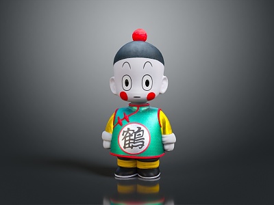 Puppet puppet wooden figure game character game character realistic character model