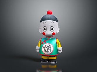 Puppet puppet wooden figure game character game character realistic character 3d model