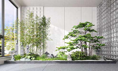 New Chinese Landscape Sketch Interior Landscape Sketch 3d model