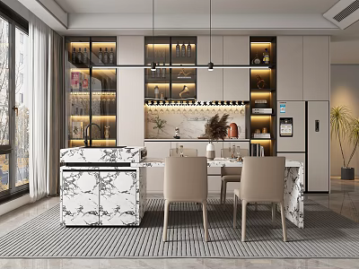 Restaurant 3d model