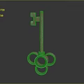 Key Door Key Gold Key Silver Key Ancient Key Cartoon Key Animation Key Realistic 3d model