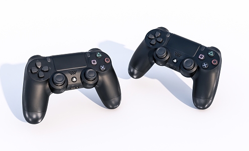 Modern gamepad 3d model