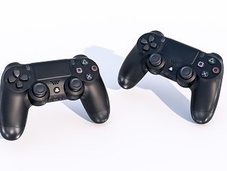 Modern gamepad 3d model