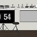 Projector screen 3d model