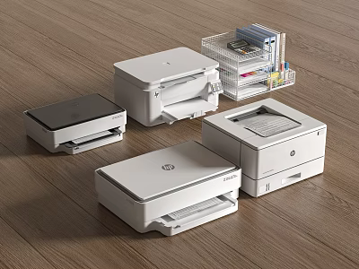 printer copier paper shredder 3d model