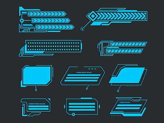 elements of modern science and technology 3d model