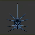 Robot Spider Robot Mecha Spider Science Fiction Spider Mechanical Spider Battery Spider Tower Defense 3d model