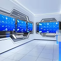 Science and Technology Exhibition Hall Digital Intelligence 3d model