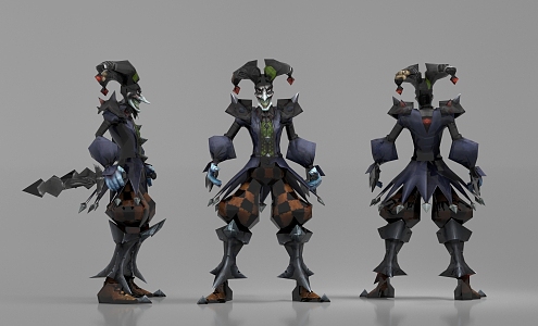 Game Role Toy Hand Ornaments Hero League 3d model