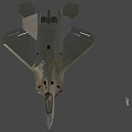 Aircraft Raptor Fighter 3d model