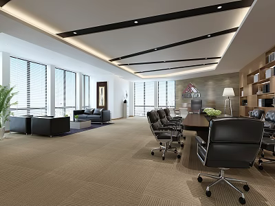 The Modern Office 3d model