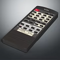 Modern AVIA Television Remote Control with Multiple Function Buttons and Titanic Label