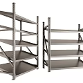 Shelf Cargo Rack Storage Rack Display Rack Container Warehouse Shelf 3d model
