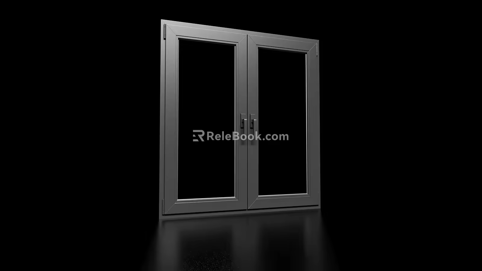 casement window broken bridge window broken bridge aluminum alloy window system window 3d model