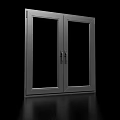 casement window broken bridge window broken bridge aluminum alloy window system window 3d model