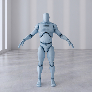 Modern Robot Male Robot 3d model