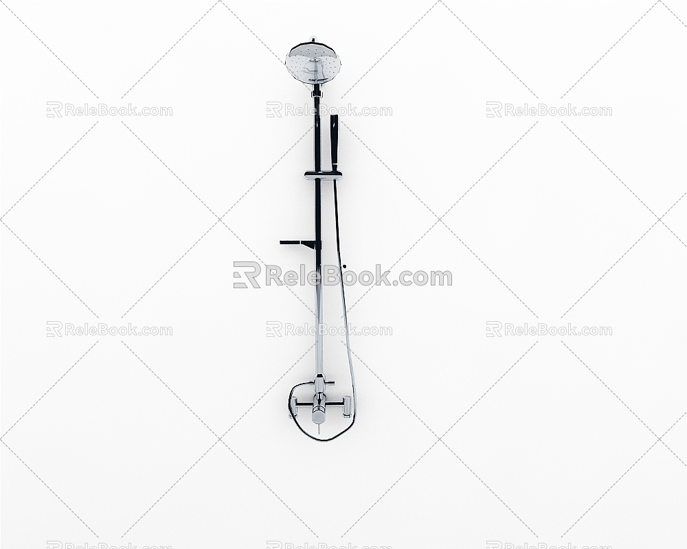 Modern Shower 3d model