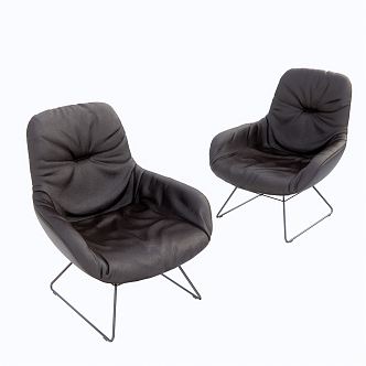 Modern Single Sofa Leisure Chair 3d model